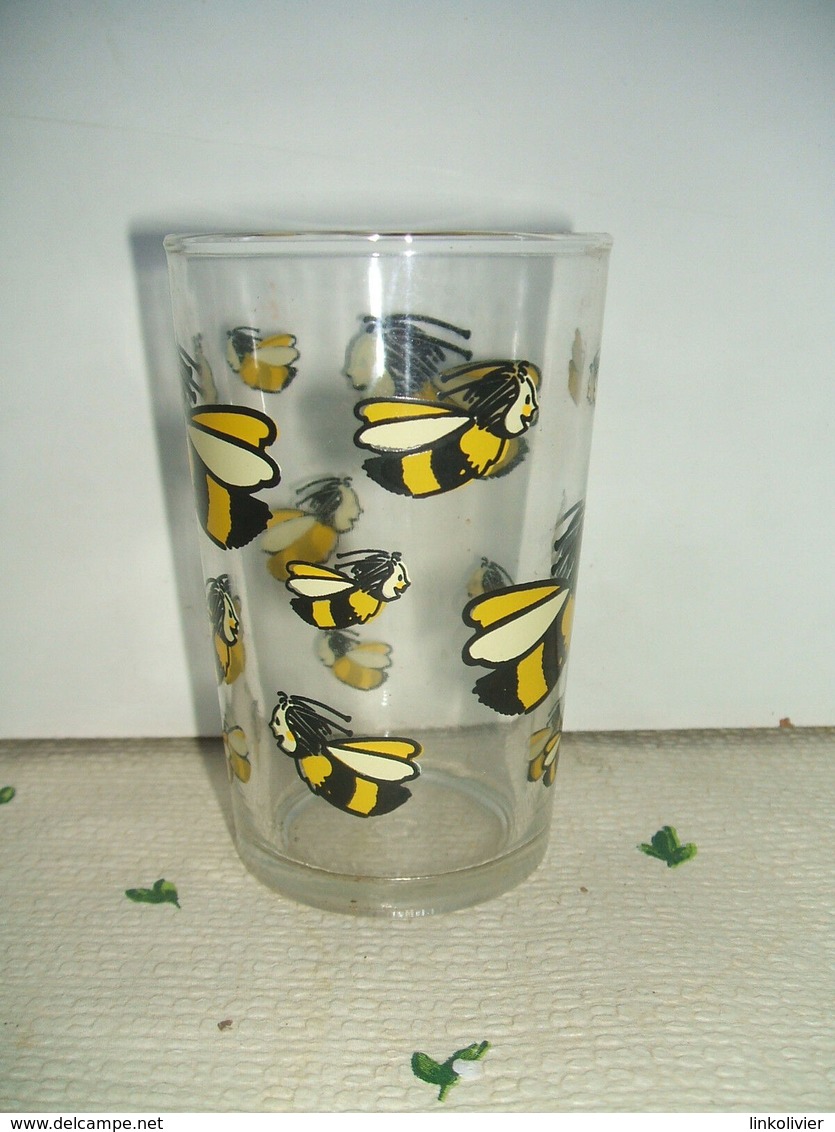 VERRE à Eau Ou Jus De Fruits Décor ABEILLES Abeille - Verres