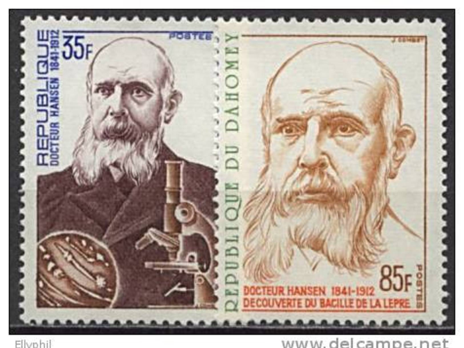 Dahomey, N° 319 à N° 320** Y Et T - Bénin – Dahomey (1960-...)