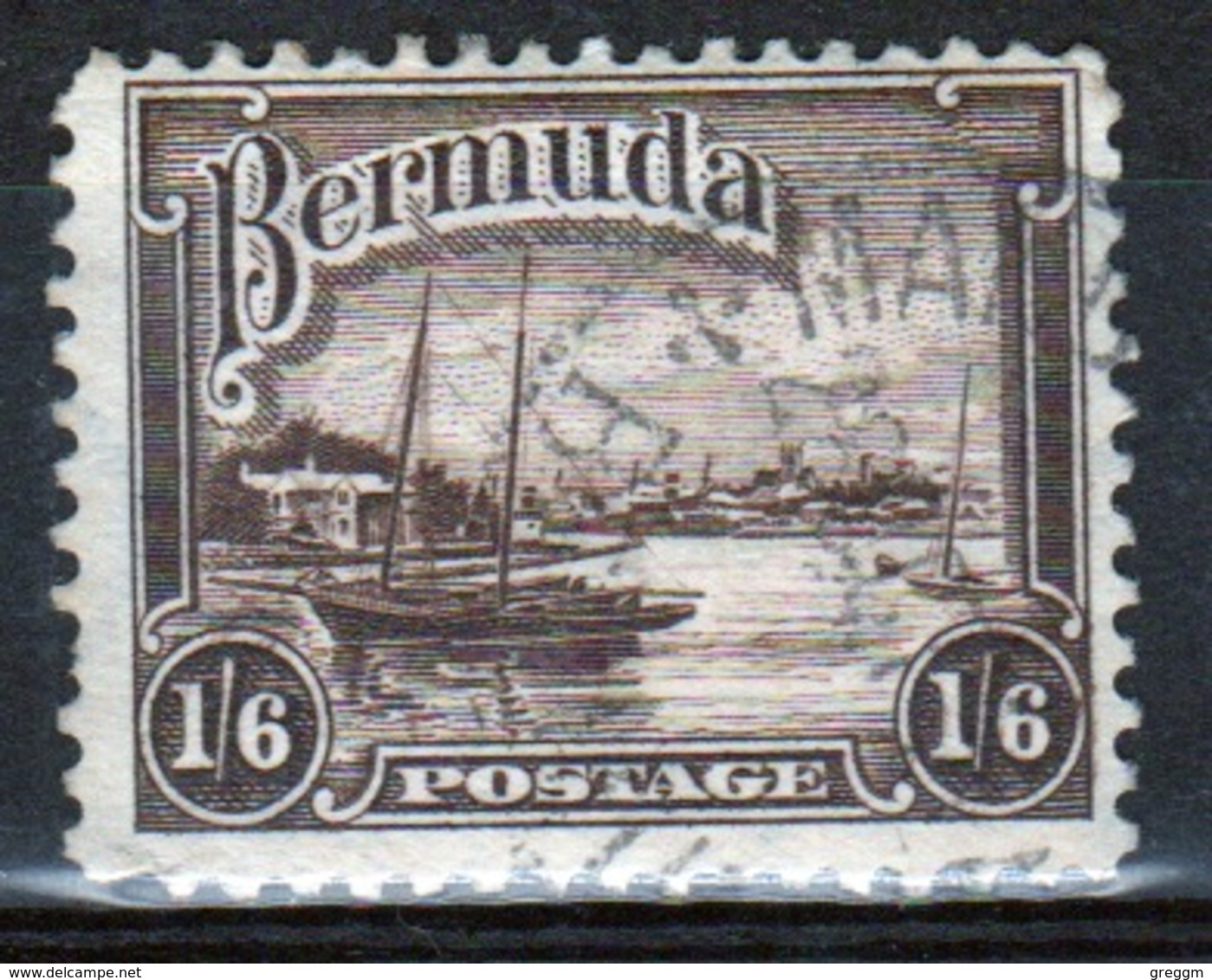 Bermuda George V 1/6d Single Stamp From The 1936 Definitive Set. - Bermuda