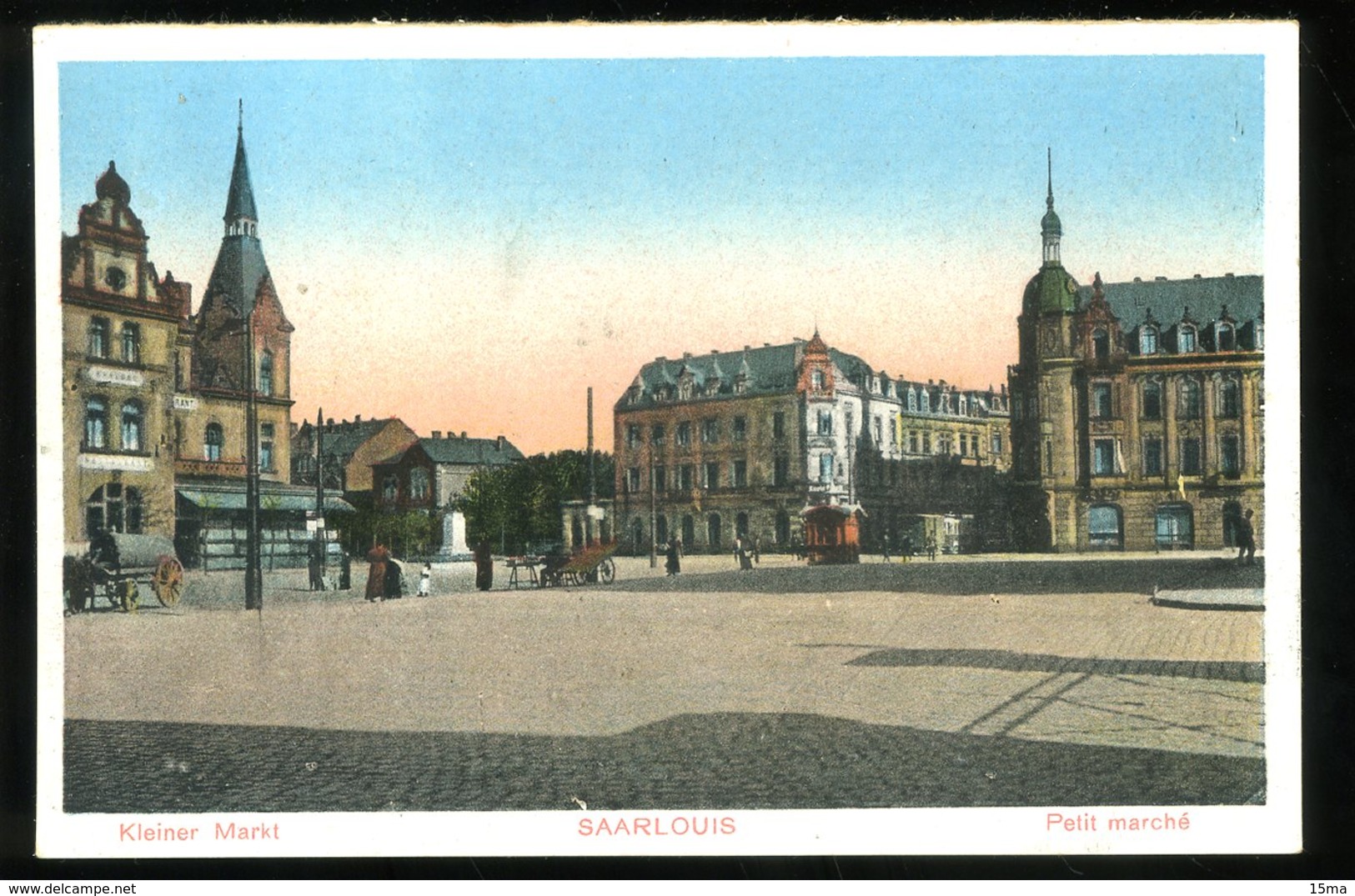 Saarlouis Kleiner Markt Petit Marche Karl Gillin Woissard - Kreis Saarlouis