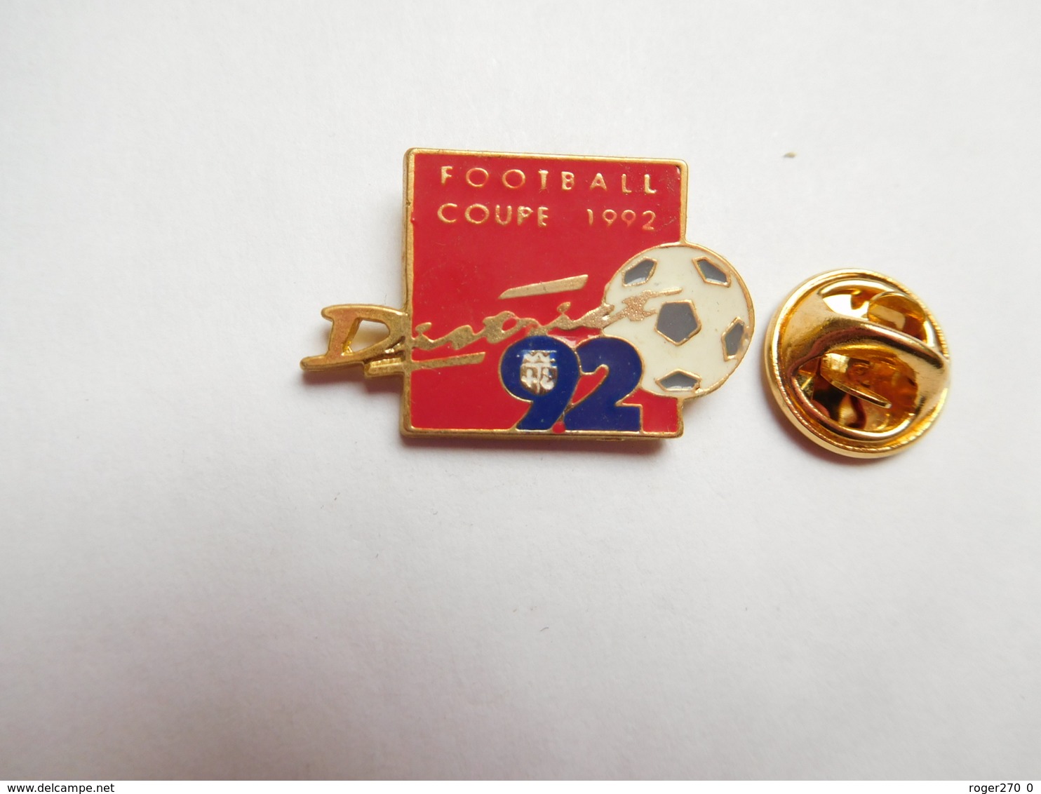 Beau Pin's , District De Football , Coupe 1992 - Football