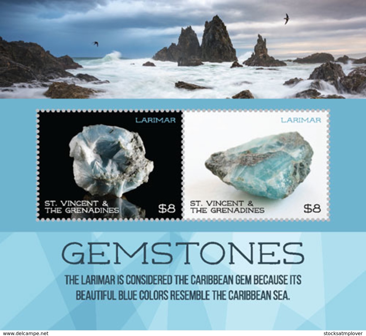 St. Vincent 2018  Gemstones  I201901 - St.-Vincent En De Grenadines