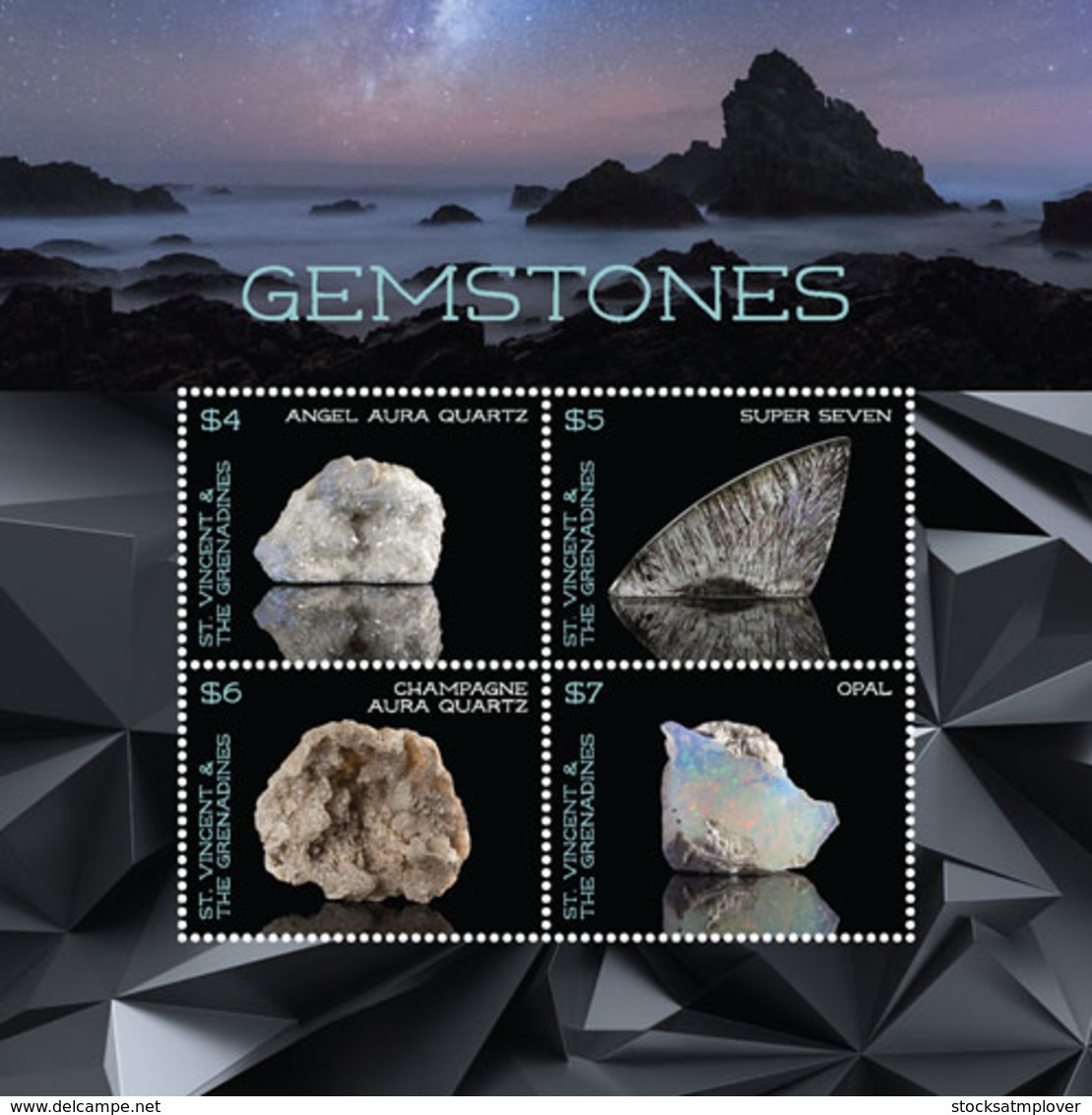 St. Vincent 2018  Gemstones  I201901 - St.Vincent & Grenadines