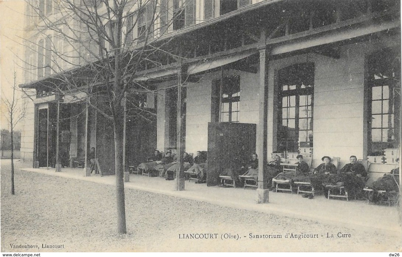 Liancourt (Oise) - Sanatorium D'Angicourt, La Cure Et Curistes - Edition Vandenhove - Liancourt