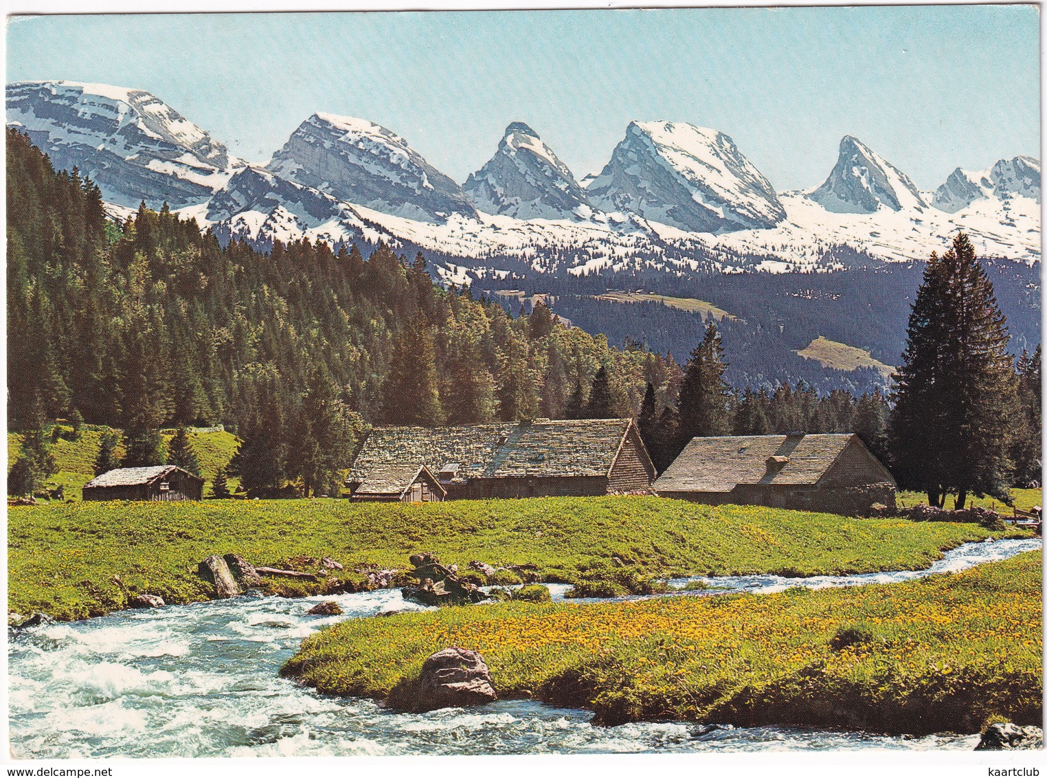 Churfirsten - (Kanton St. Gallen) - (SG) - Sankt Gallen