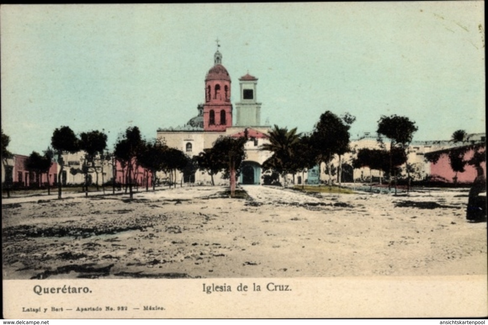 Cp Queretaro Mexiko, Iglesia De La Cruz - Mexico