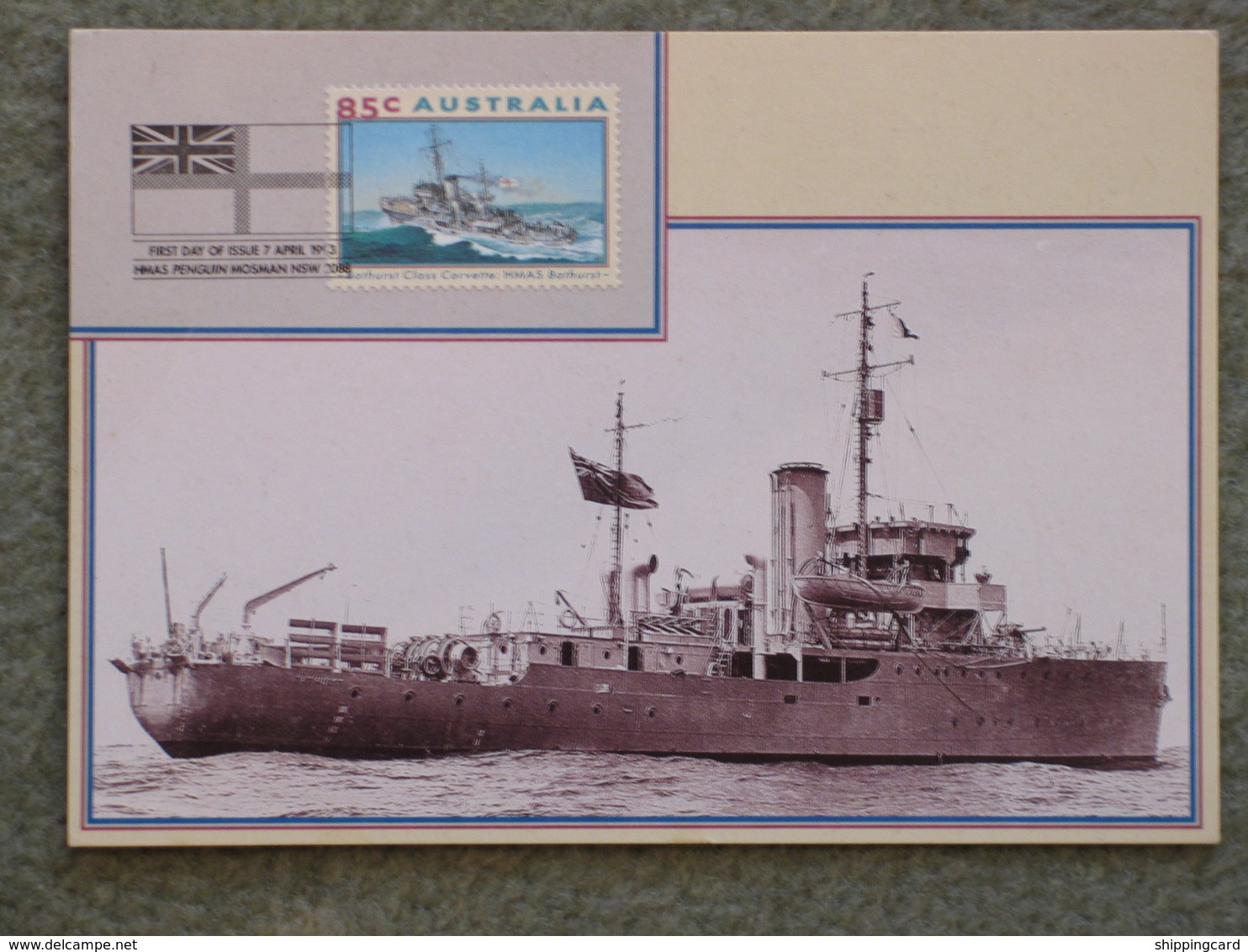 HMAS BATHURST - AUSTRALIAN WARSHIP - Warships
