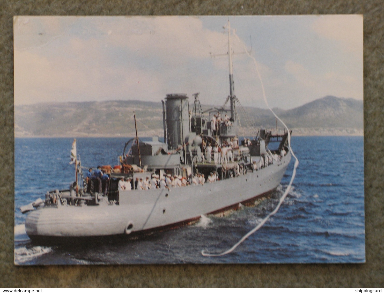 SAS SOMERSET - SOUTH AFRICA NAVY CARD - Oorlog