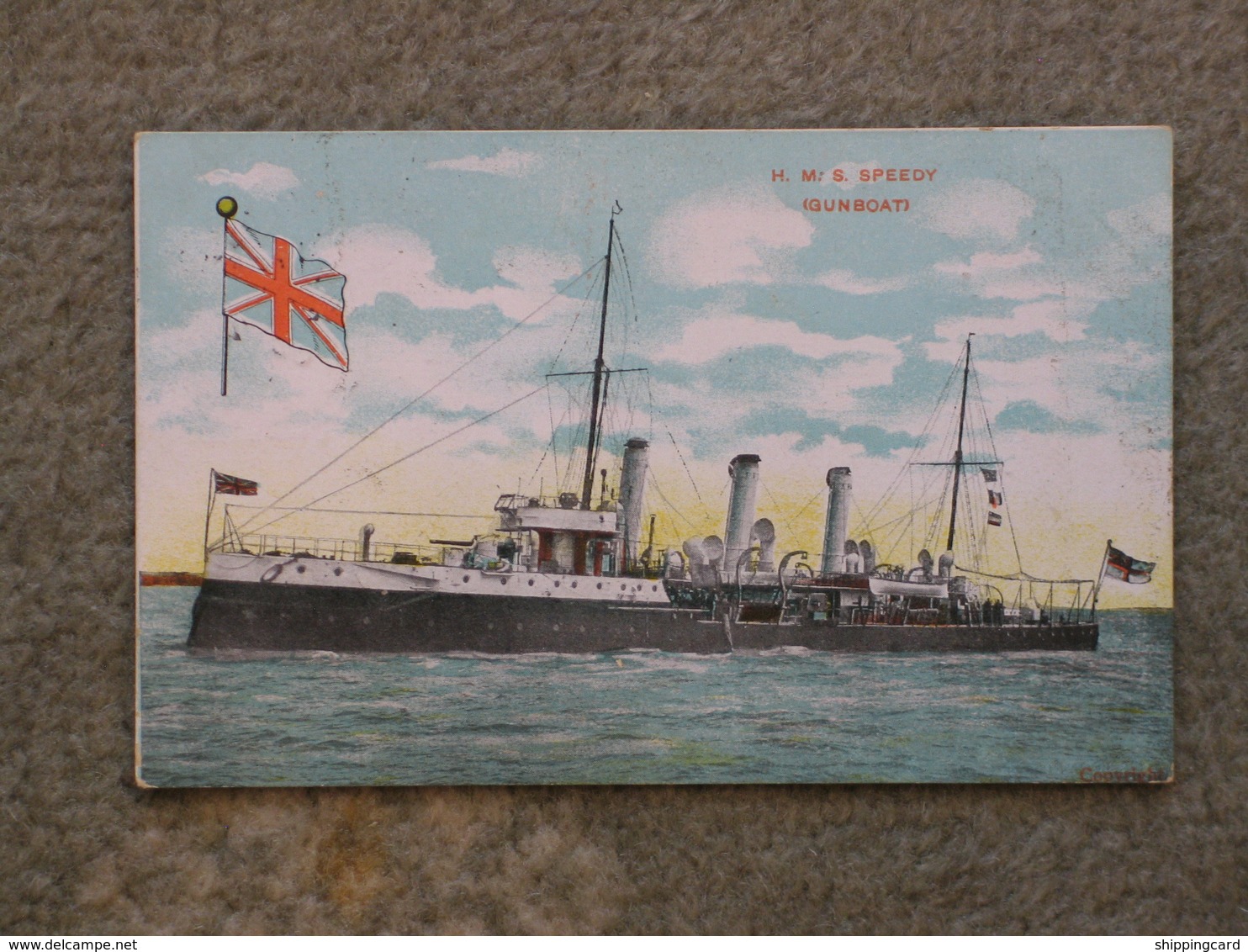 HMS SPEEDY - GUNBOAT - Warships