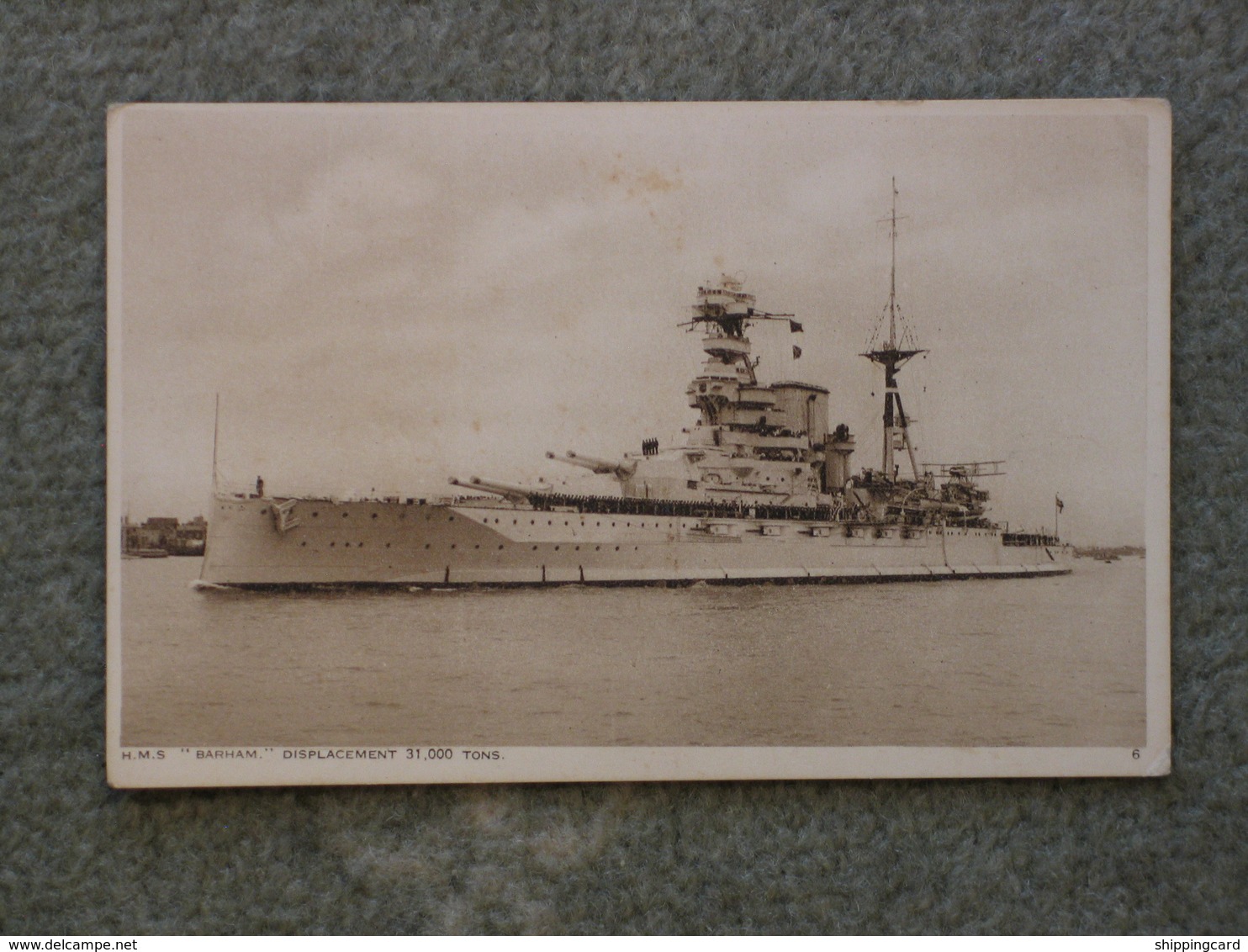 HMS BARHAM - Warships