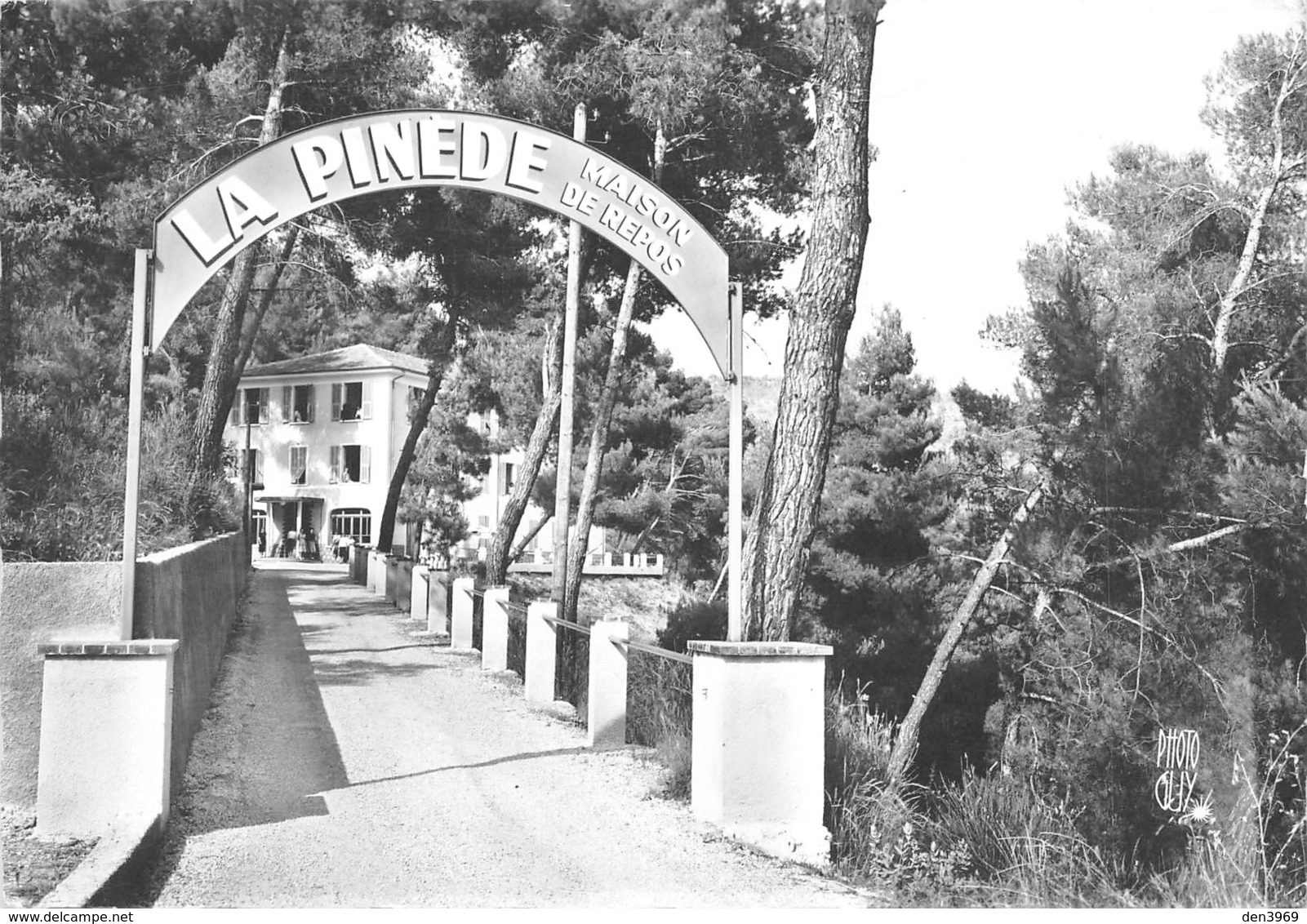 SCLOS De CONTES - Maison De Repos Pour Convalescents "la Pinède" - Philatélie Cachet Hexagonal - Contes