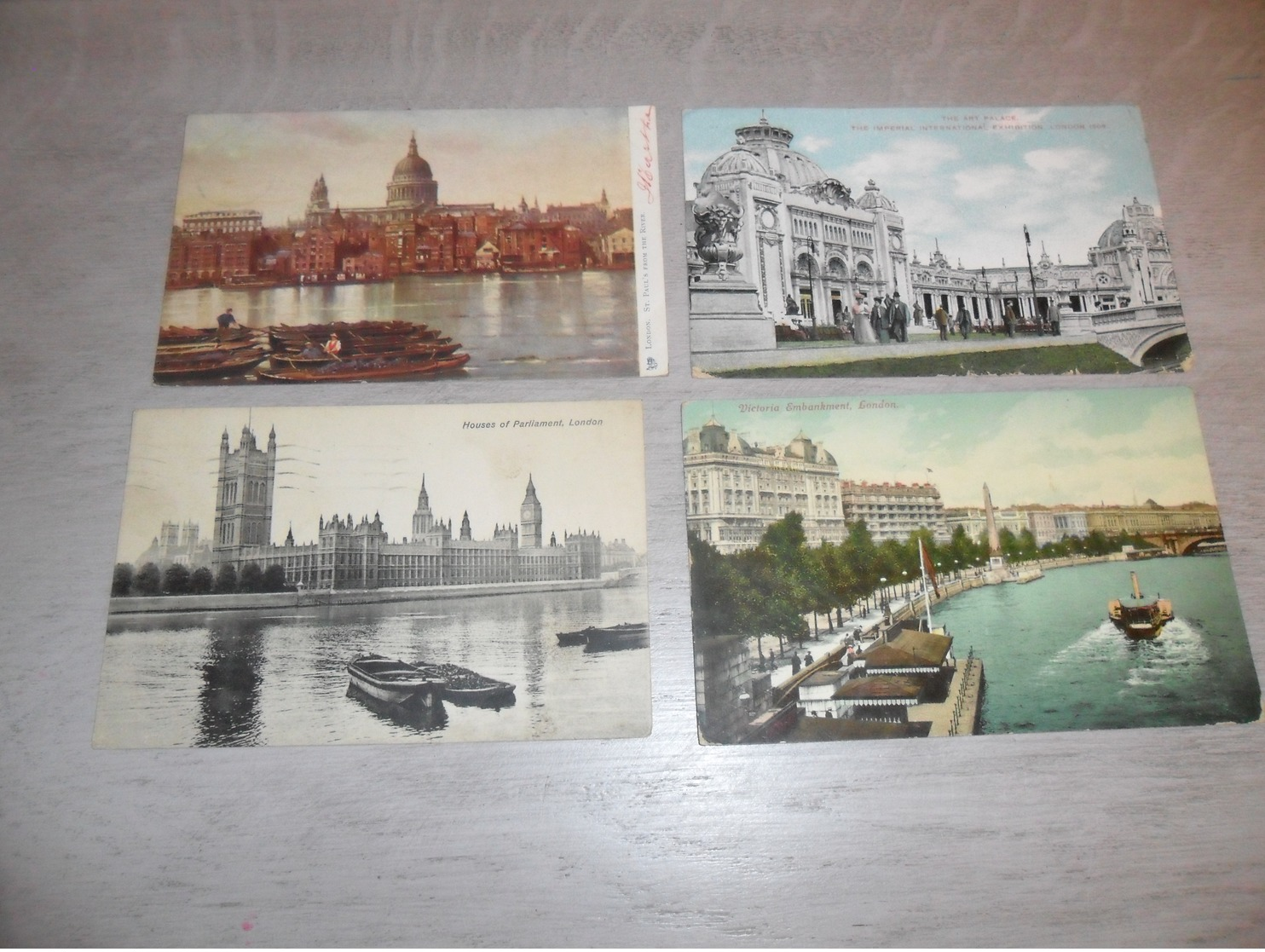 Lot de 60 cartes postales d' Angleterre  England  London     Lot van 60 postkaarten van Engeland Londen - 60 scans