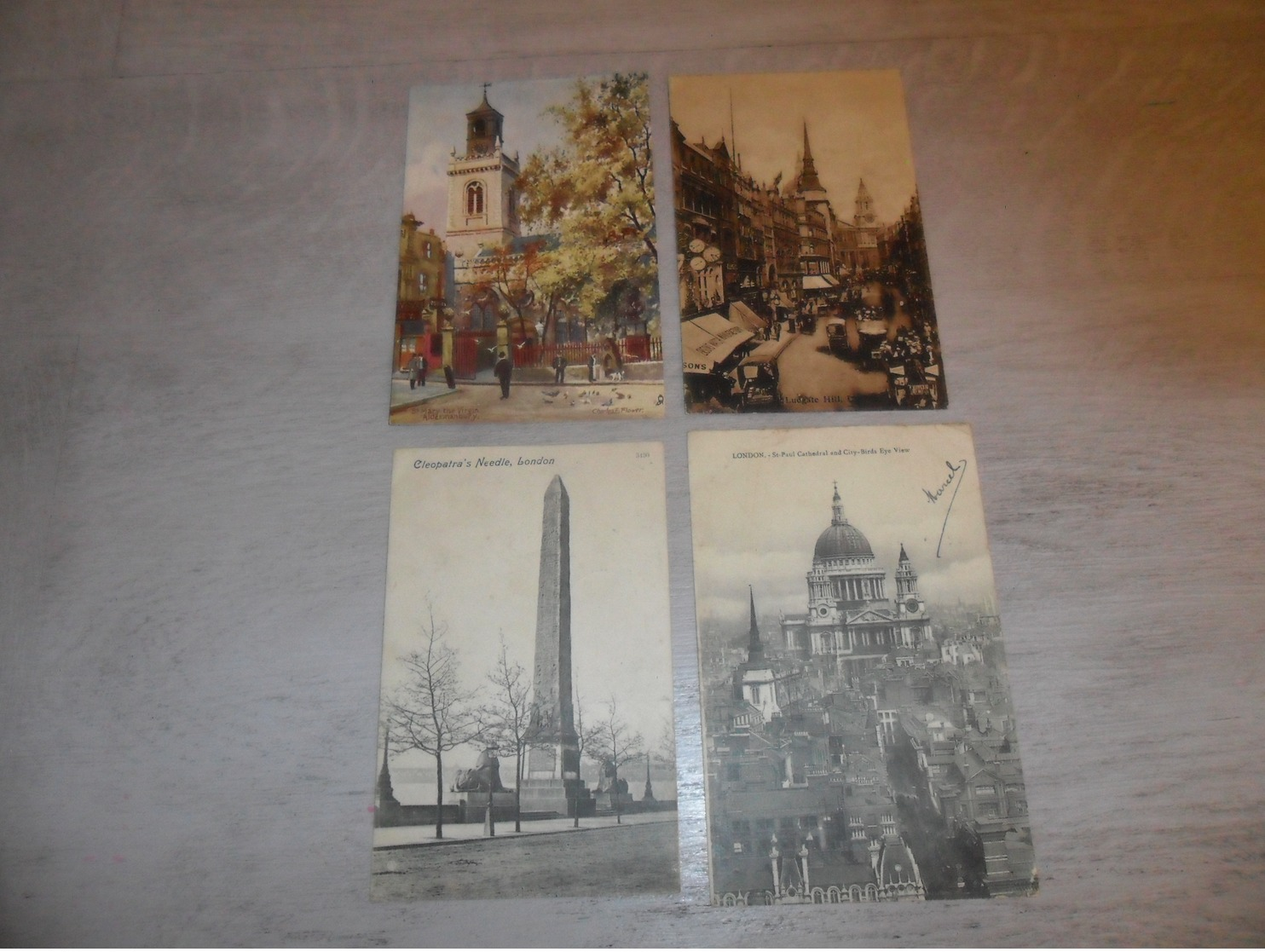 Lot de 60 cartes postales d' Angleterre  England  London     Lot van 60 postkaarten van Engeland Londen - 60 scans