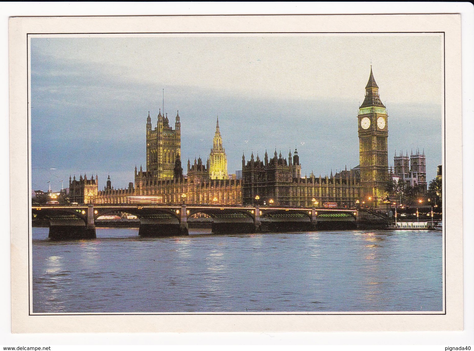 Carte , ANGLETERRE , LONDRES , Le Pont De Westminster, Le Parlement Et Big Ben - Sonstige & Ohne Zuordnung