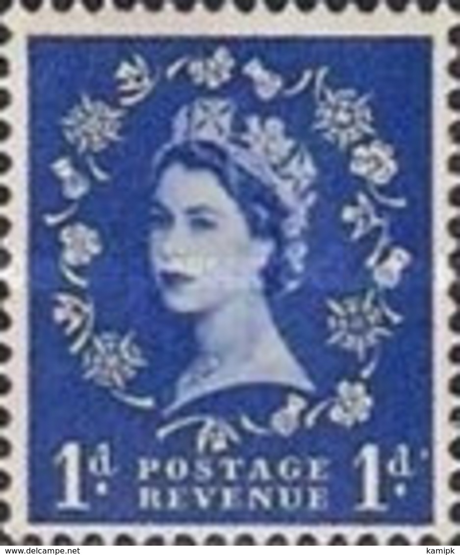 USED STAMPS Great-Britain - Queen Elizabeth II  -  1958 - Used Stamps