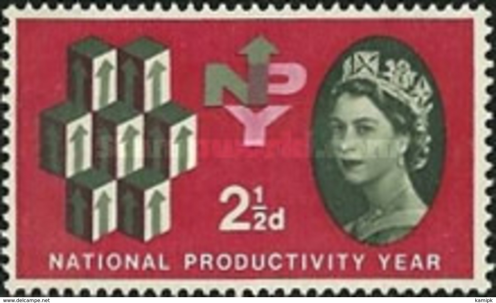 USED STAMPS Great-Britain - National Productivity Year -1962 - Used Stamps