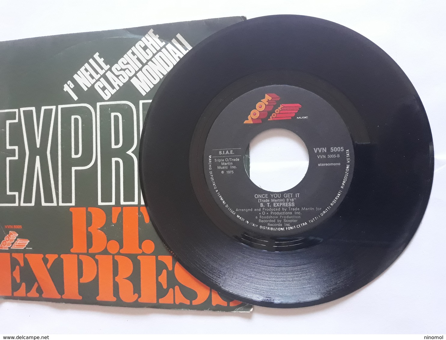 B.T. Express  -  Anno 1975  - VOOM  Nr. VVN 5005 - Rock