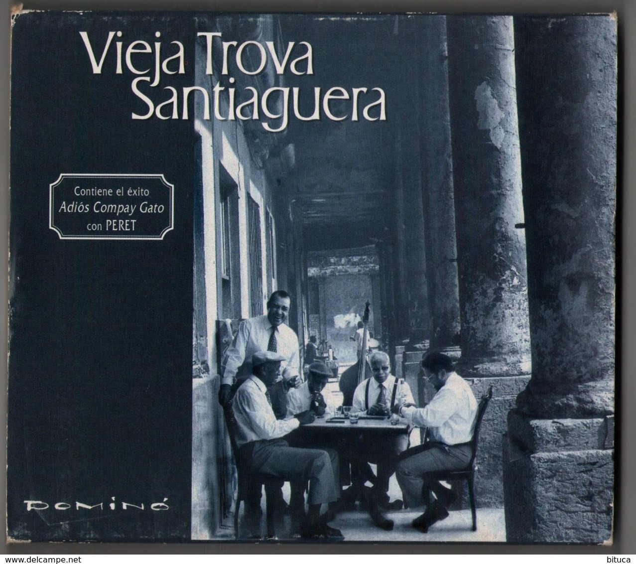 CD 15 TITRES VIEJA TROVA SANTIAGUERA DOMINO BON ETAT & RARE - Musiques Du Monde