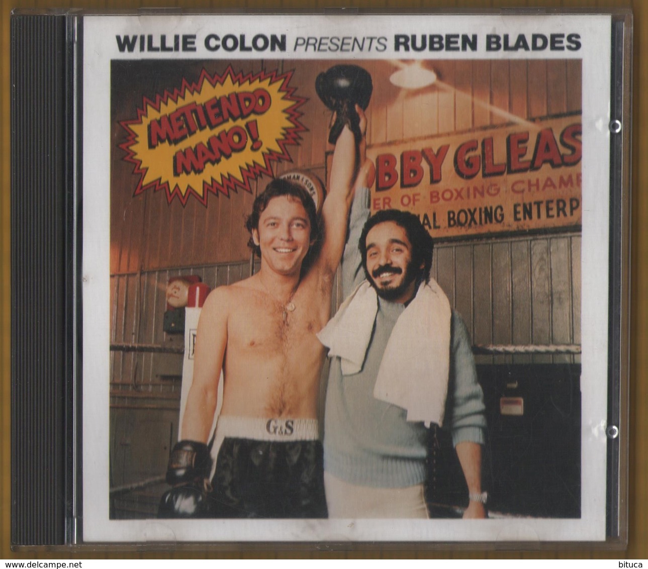 CD 9 TITRES WILLIE COLON PRESENTS RUBEN BLADES METIENDO MANO ! BON ETAT & TRES RARE - Wereldmuziek
