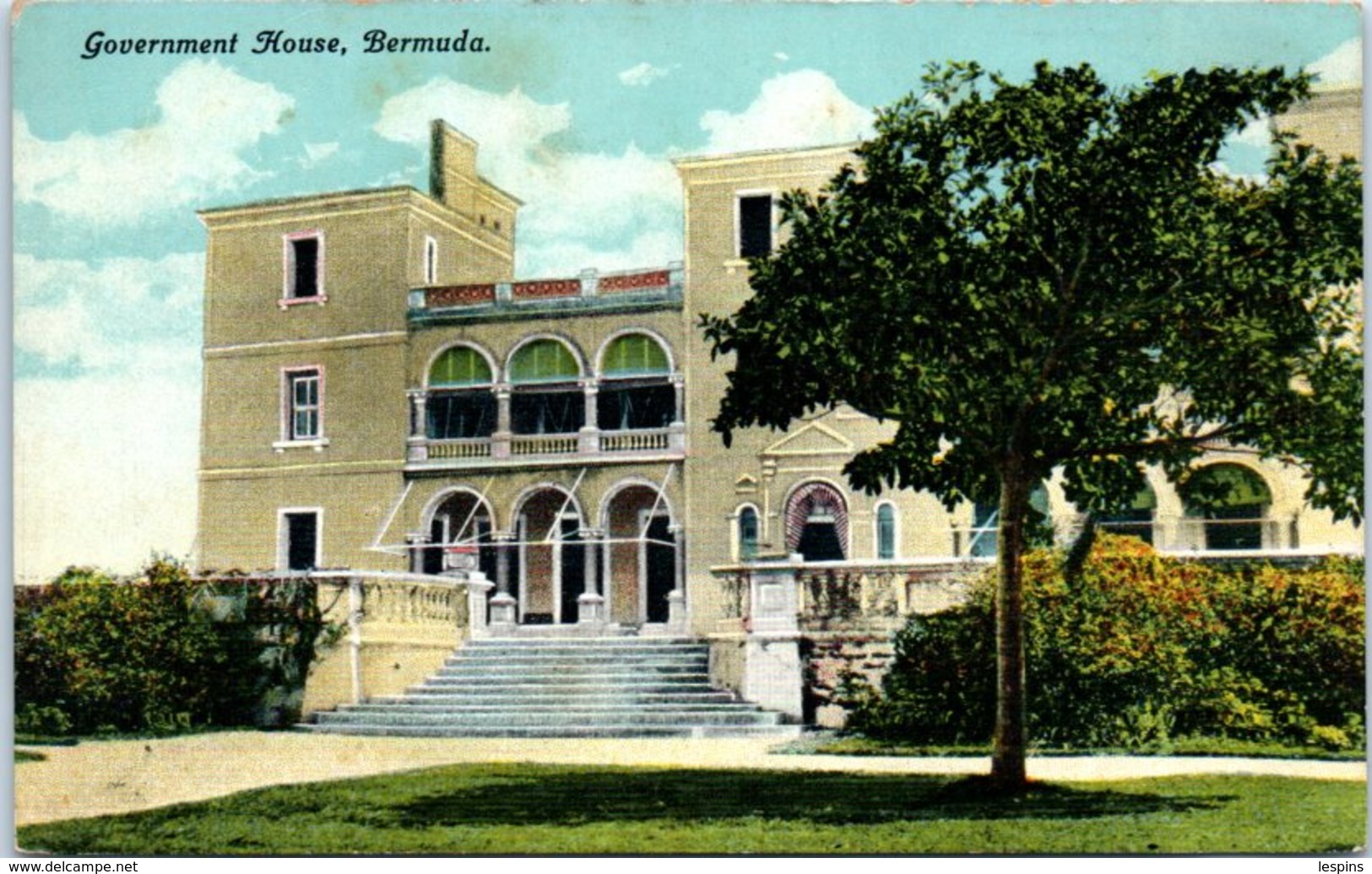 AMERIQUE - ANTILLES - BERMUDES - Government House - Bermuda