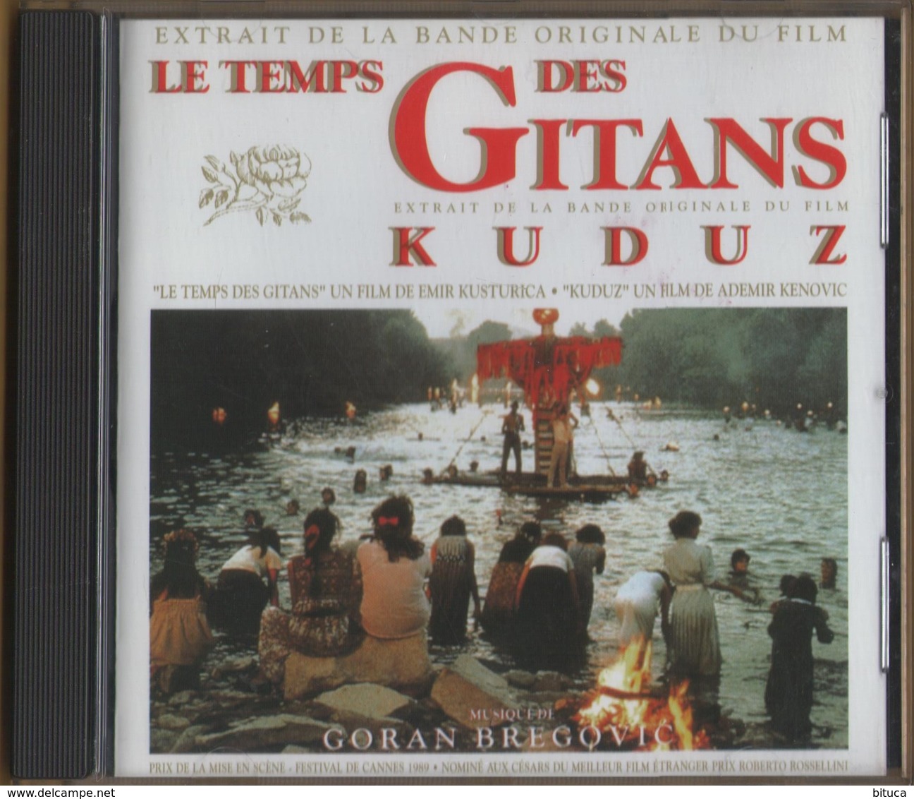 CD 10 TITRES LE TEMPS DES GITANS KUDUZ GORAN BREGOVIC BON ETAT & RARE - World Music