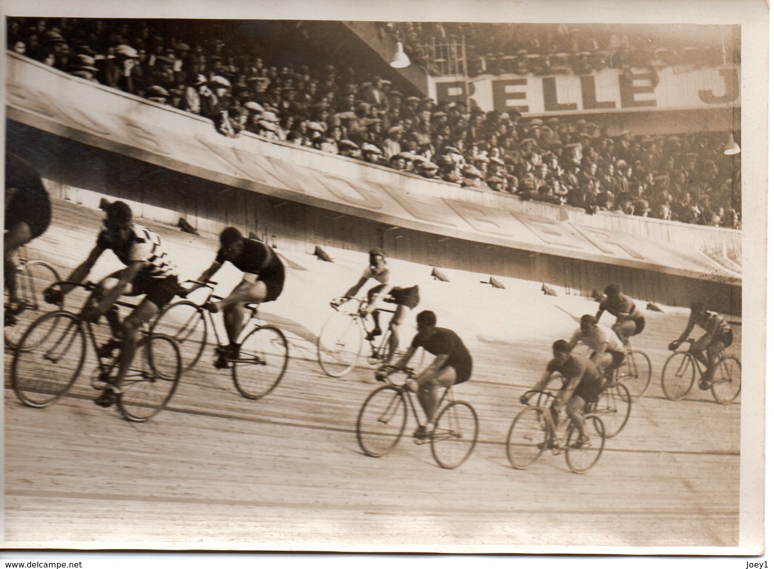 1931 Réouverture Du Vélodrome D'hiver Photo Format 13/18 - Cyclisme