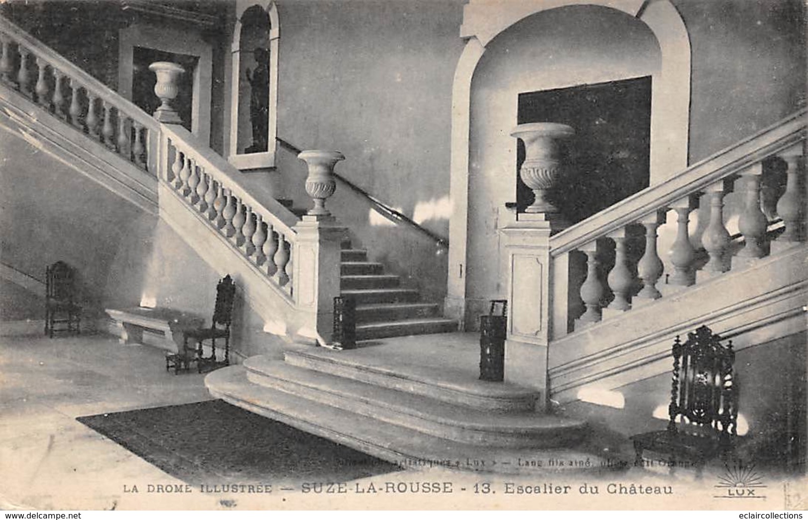 Suze La Rousse    26     Escalier Du Château    (Voir Scan) - Altri & Non Classificati