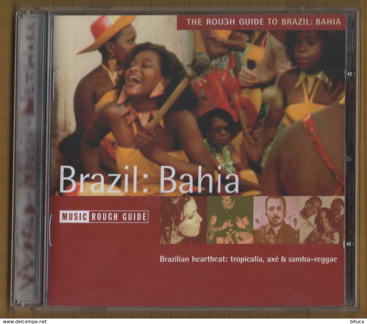 CD 16 TITRES THE ROUGH GUIDE TO BRAZIL : BAHIA  BON ETAT & RARE - Música Del Mundo