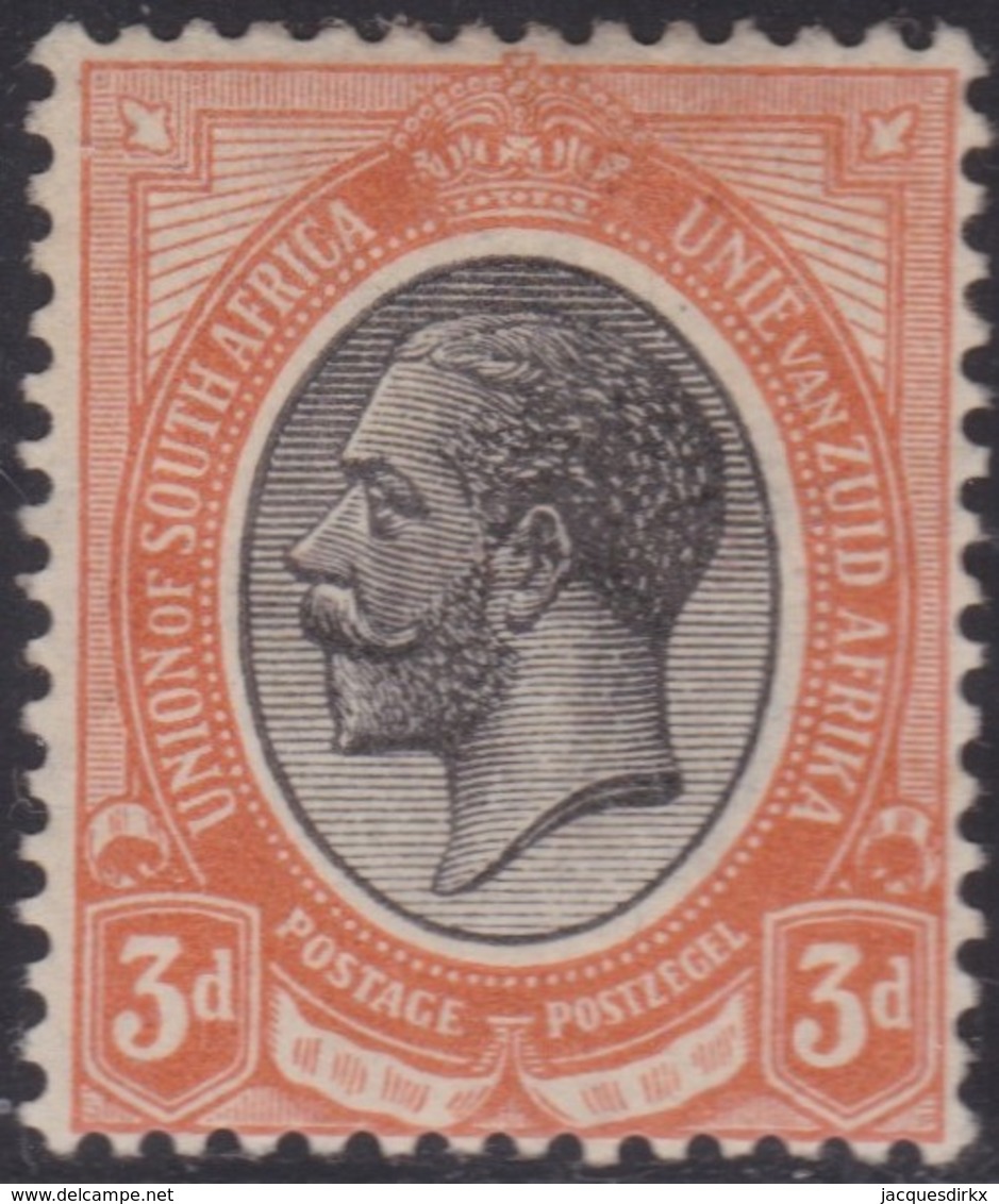 Union Of South Africa   .   SG     .     8a      .       *     .        Mint-hinged       .   /    .  Ongebruikt - Neufs