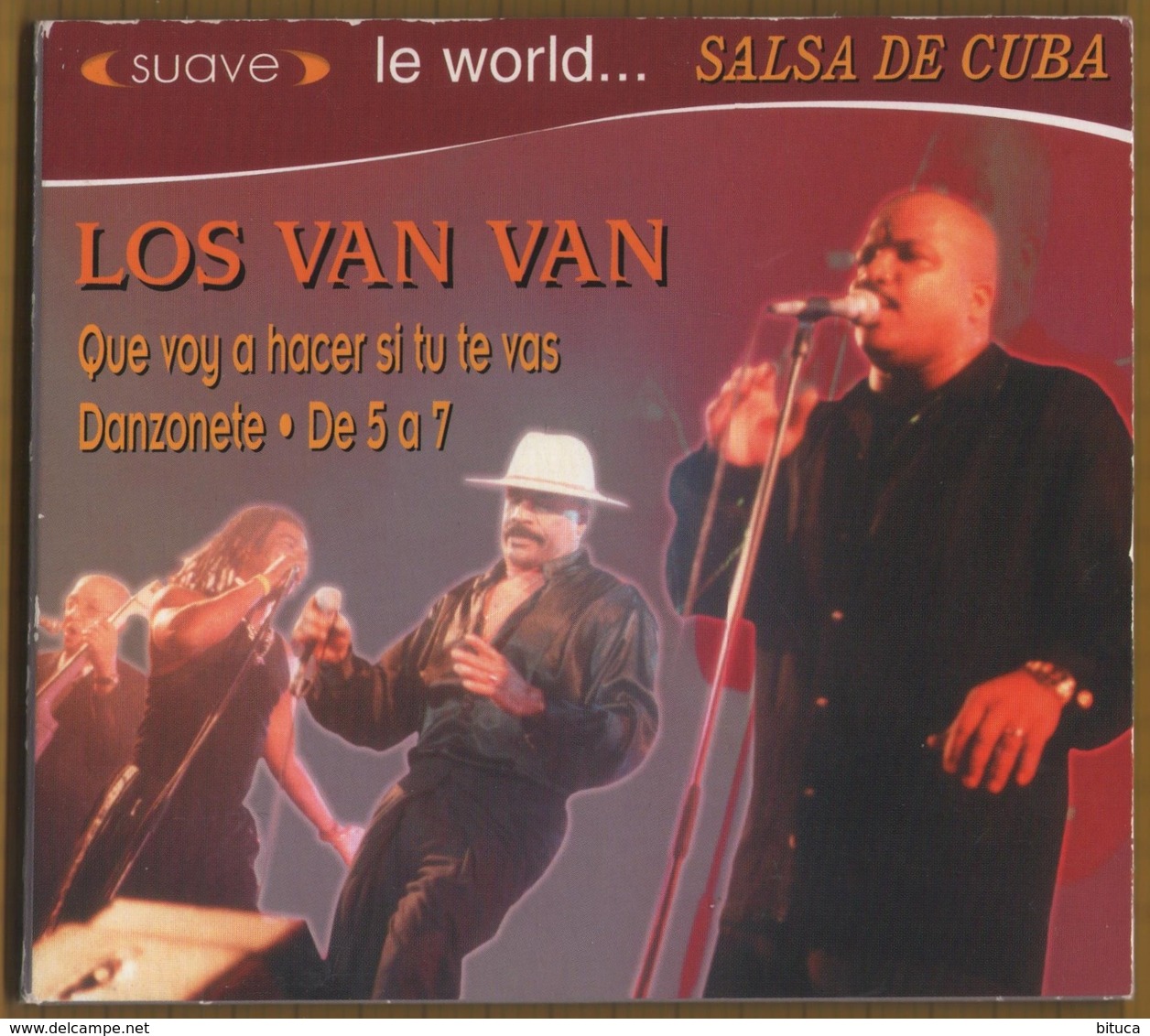 CD 14 TITRES LOS VAN VAN LE WORLD SALSA DE CUBA  BON ETAT & RARE - Wereldmuziek