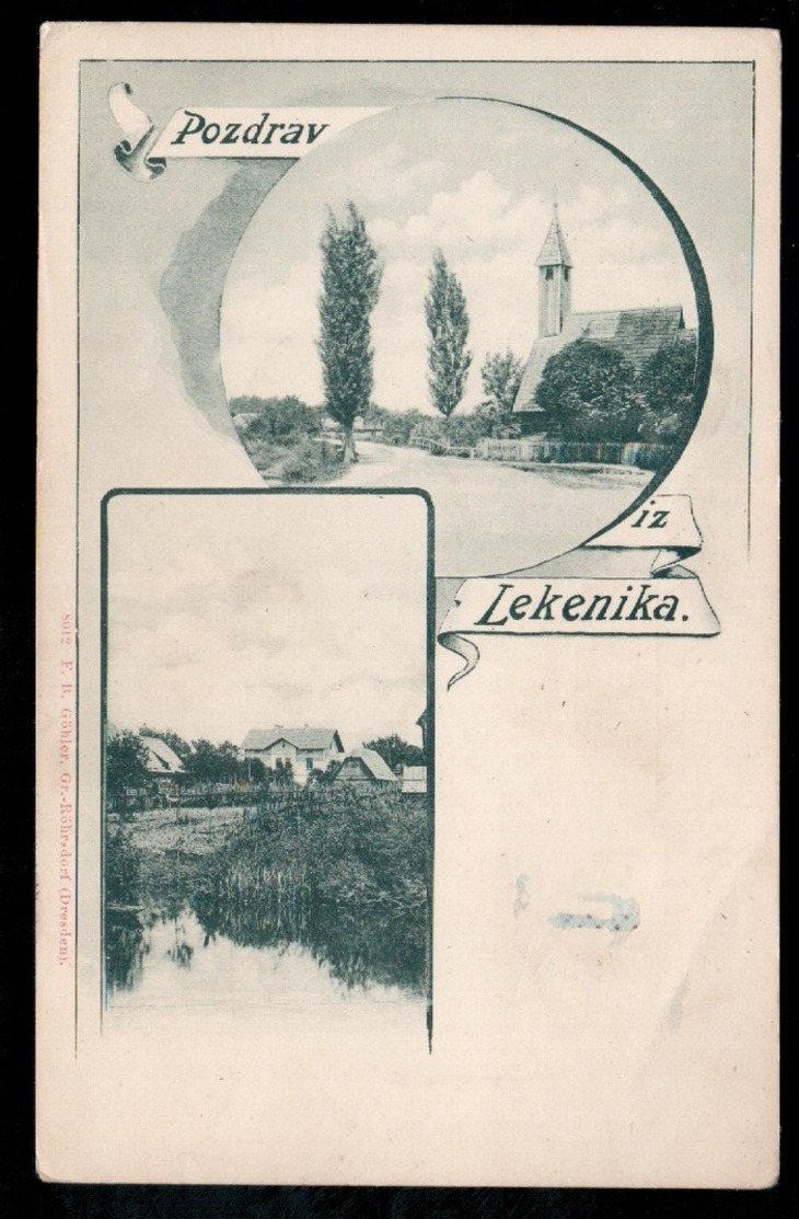 Lekenik - Sisak - Litho - 1900. - Croacia