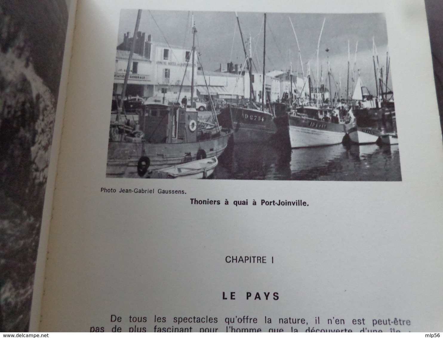 L'ILE D'YEU LUMIERE ET REFUGE EN HAUTE MER JEAN GABRIEL GAUSSENS LIVRE 1969 90 PAGES - Autres & Non Classés