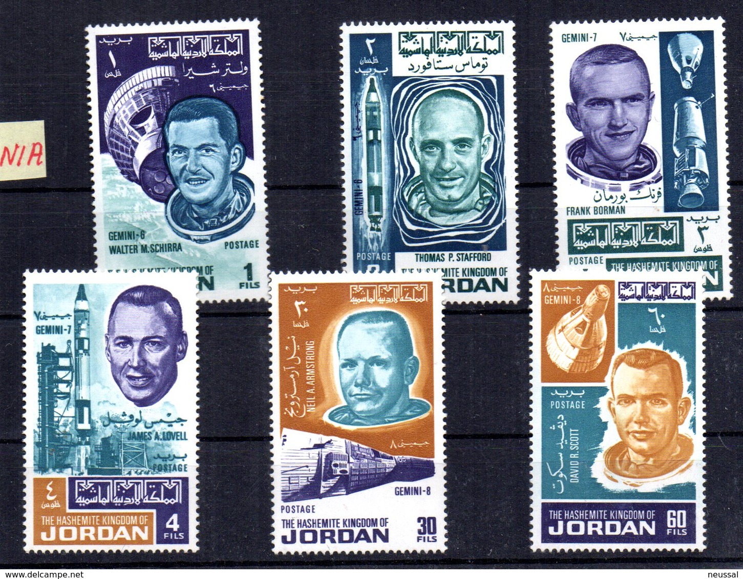 Serie Nº 554/9 Jordania - Jordanië