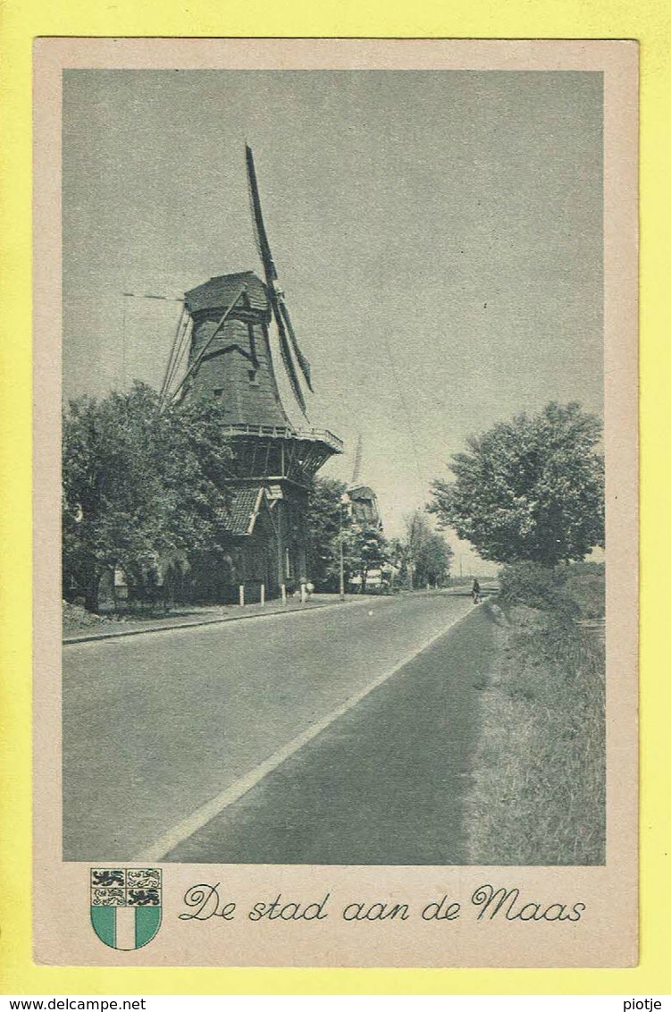 * Rotterdam (Zuid Holland - Nederland) * (Jos M.H. Nuss Eemnes) Kaneel Molen Aan Krallingerweg, Moulin, Mill - Rotterdam