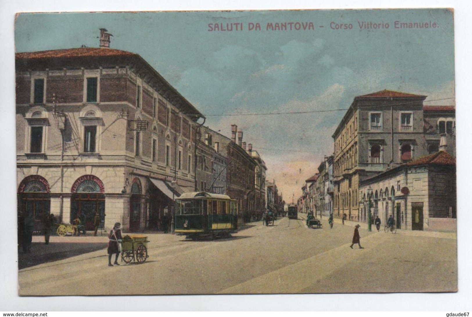 SALUTI DA MANTOVA - CORSO VITTORIO EMANUELE - Mantova