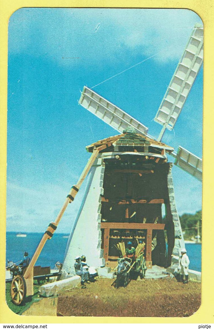 * America Antillen - Virgin Islands * (St Croix Museum) Scale Model Historic Sugar Mill, Moulin, Molen, Rare, Old - Virgin Islands, US