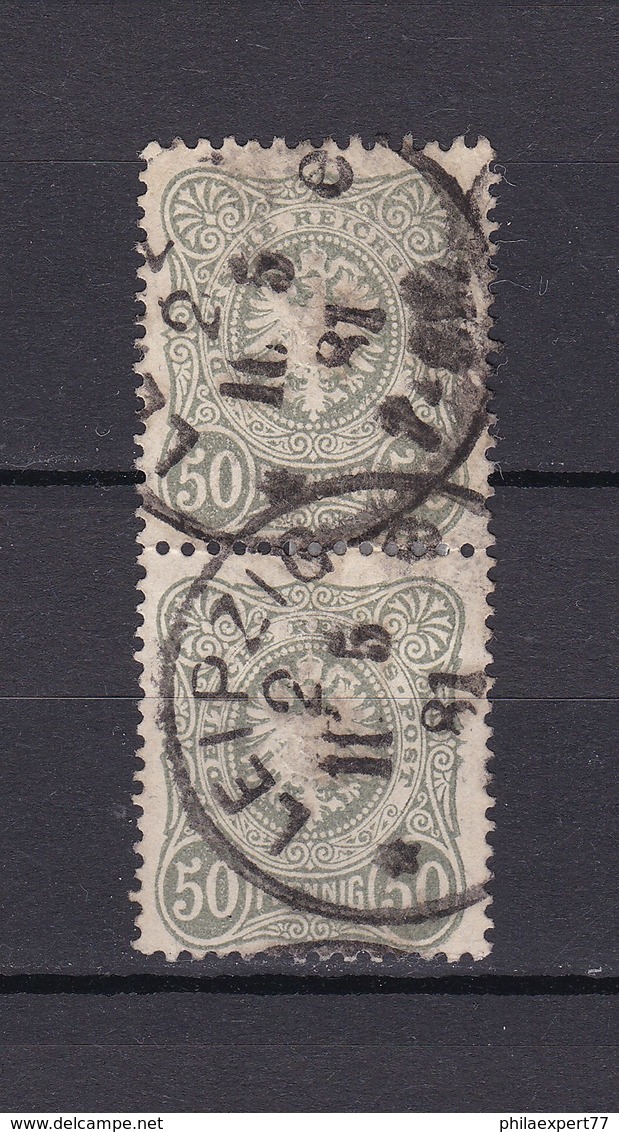 Deutsches Reich - 1880 - Michel Nr. 44 Paar - Gebraucht