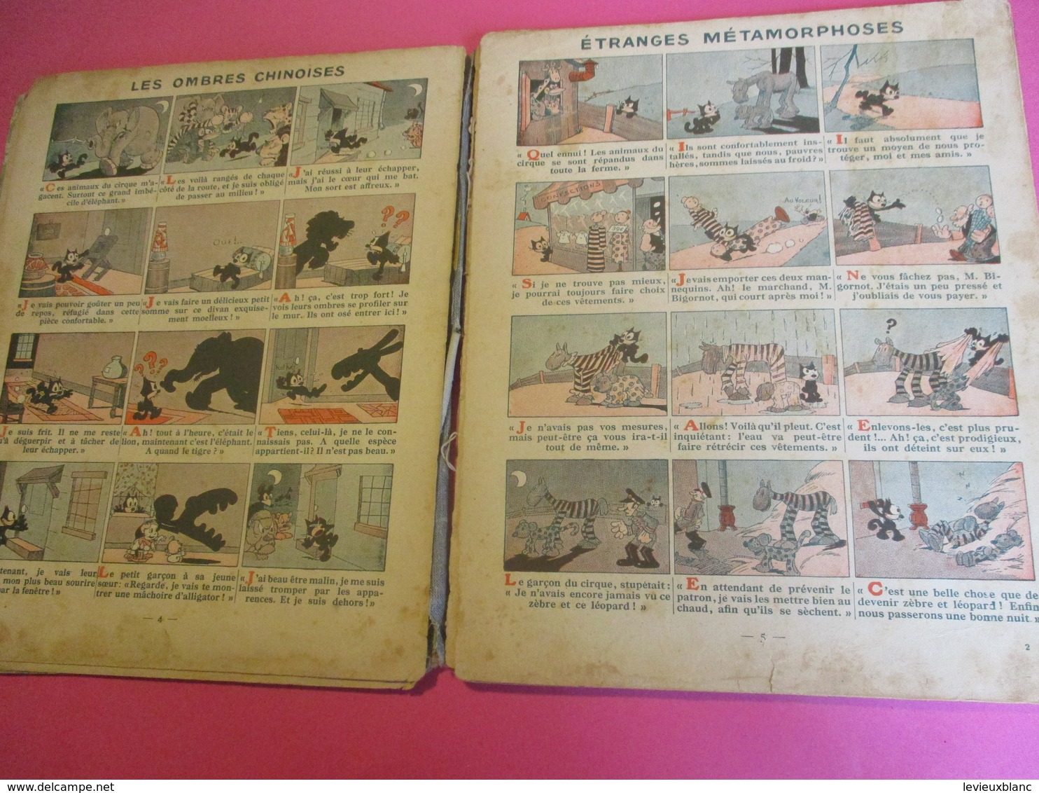 FELIX Le CHAT/Hachette/Pat Sullivan /King Features Syndicate/ Winckler  Et Librairie Hachette N° 1 /1931     BD144 - Félix De Kat