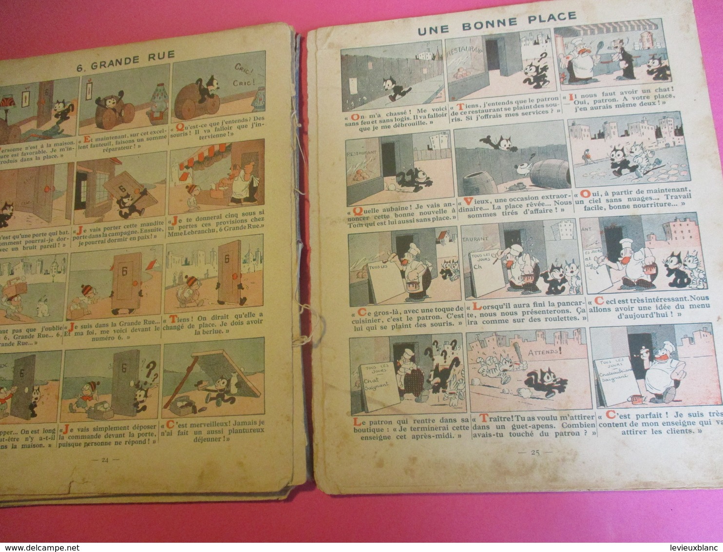 FELIX le CHAT/Hachette/Pat Sullivan /King Features Syndicate/ Winckler  et Librairie Hachette N° 1 /1931     BD144