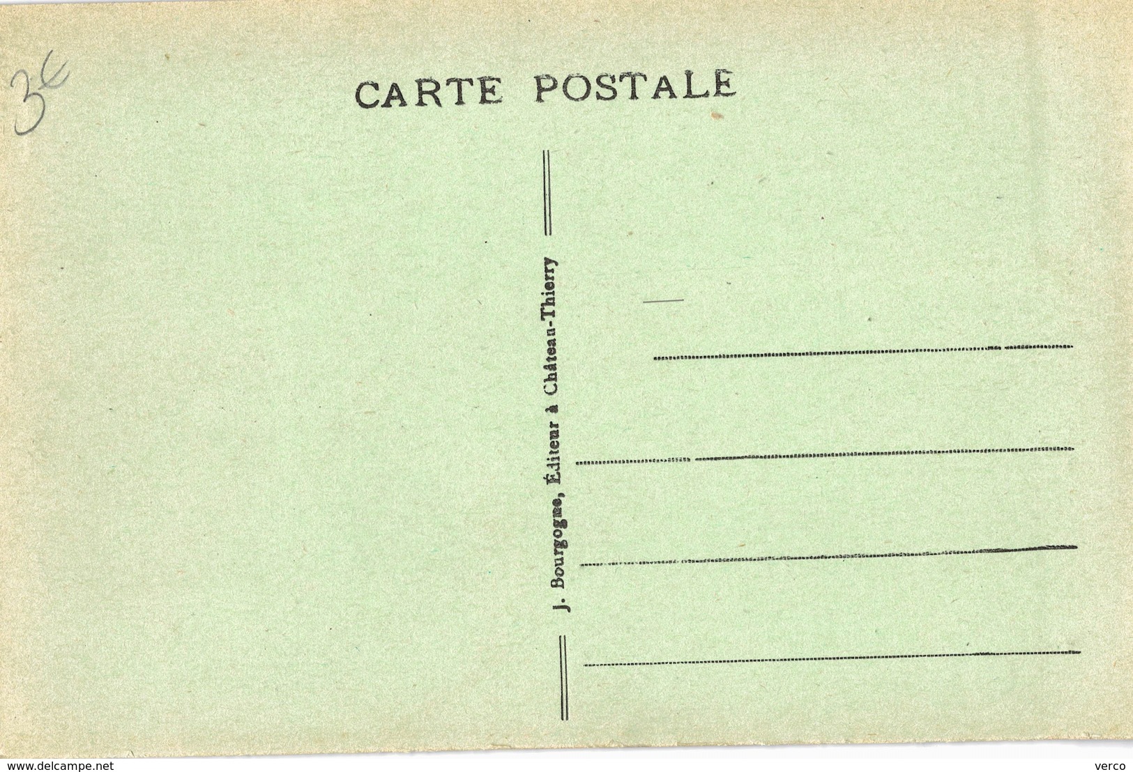 Carte Postale Ancienne De  VAUMOISE, La Rigole Du Diable - Vaumoise