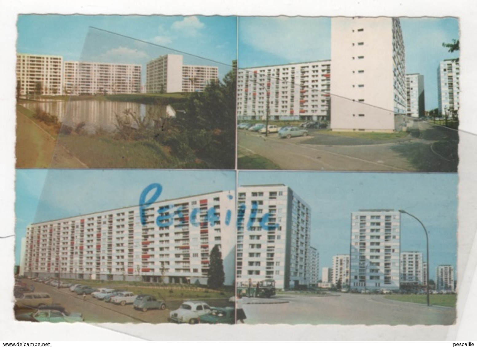 92 HAUTS DE SEINE - CP 4 VUES DIVERS ASPECTS DE MEUDON - CLAMART -  ( Cité HLM ) - RAYMON BRUNOY - Meudon