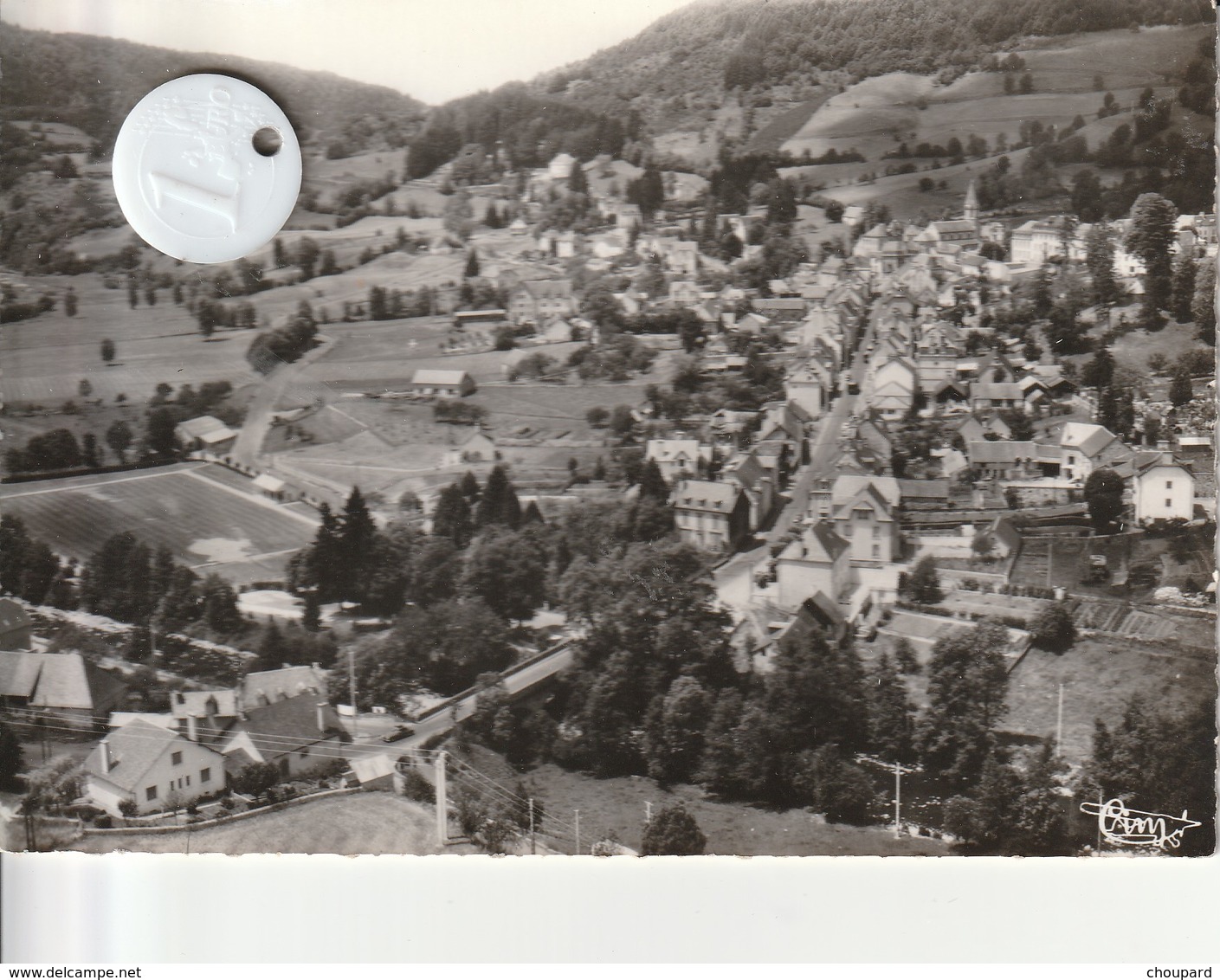 15 -Très Belle Carte Postale Semi Moderne De CONDAT EN FENIERS  Vue Aérienne - Condat