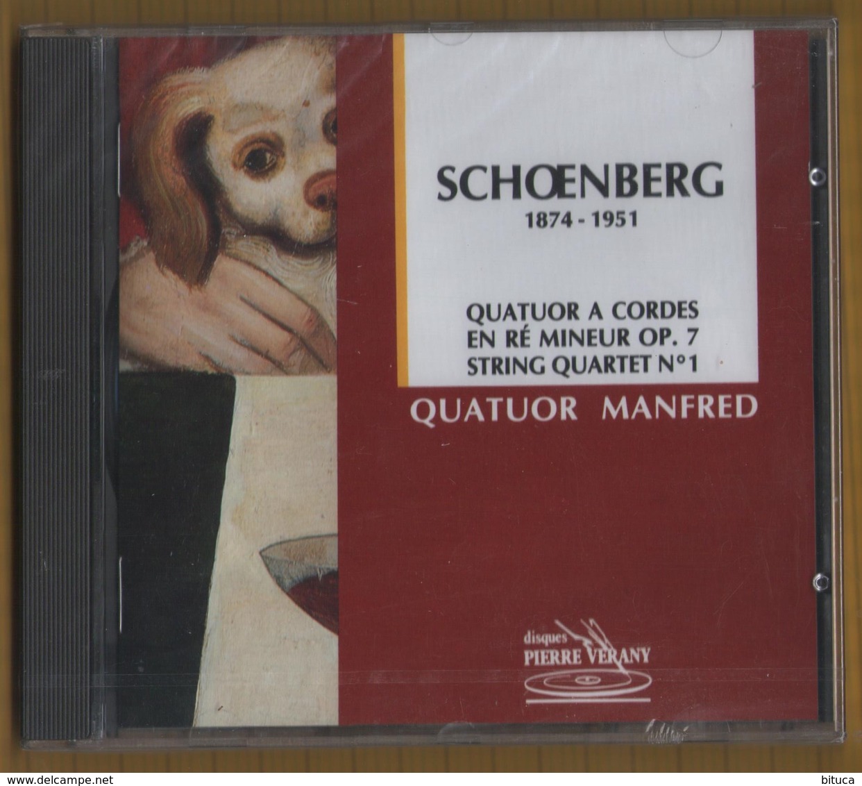 CD 4 TITRES NEUF SOUS BLISTER QUATUOR MANFRED SHOENBERG RARE - Klassik