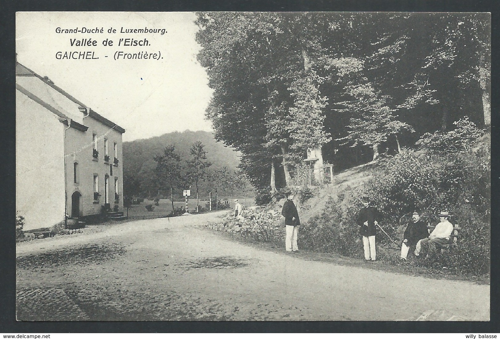 +++ CPA - Grand Duché De Luxembourg - Luxemburg - Vallée De L' EISCH - GAICHEL - Frontière    // - Luxemburg - Town