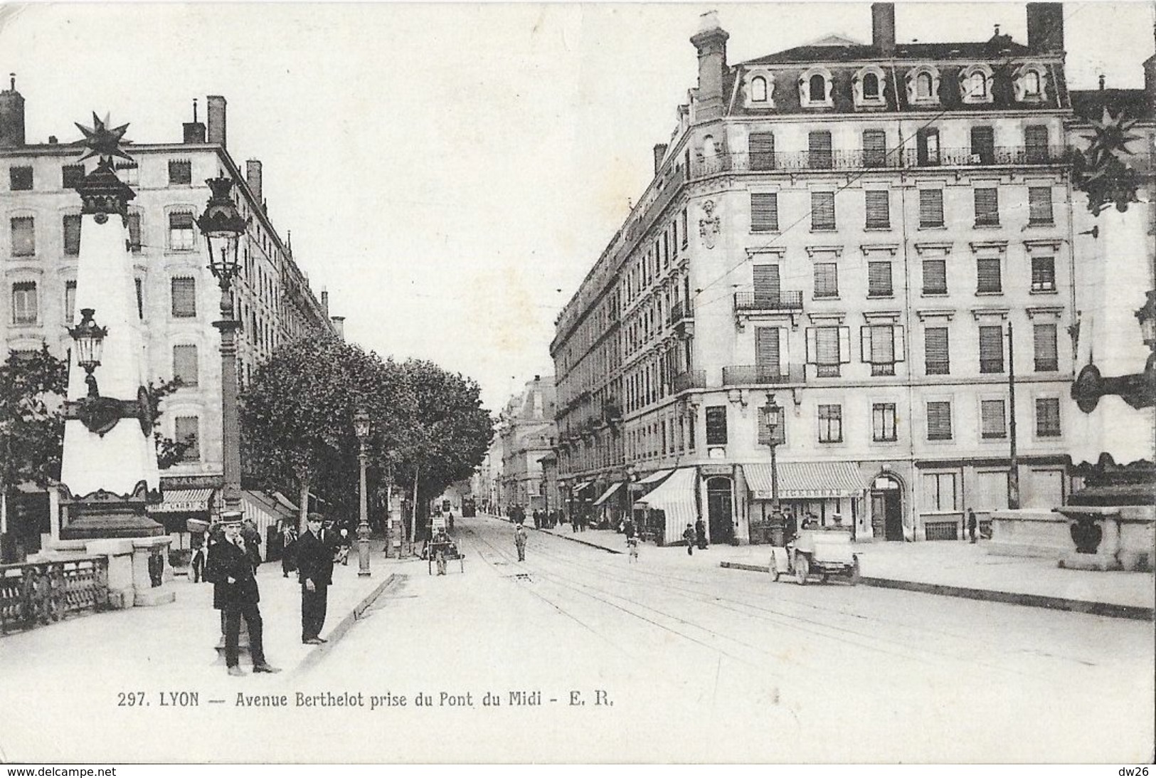 Lyon - Avenue Berthelot Prise Du Pont Du Midi (Gallieni) - Carte E.R. N° 297 - Lyon 7