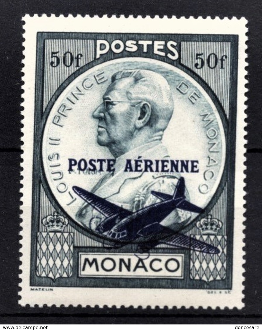 MONACO 1945 / 1946  N° 13  - PA NEUF** /3 - Airmail