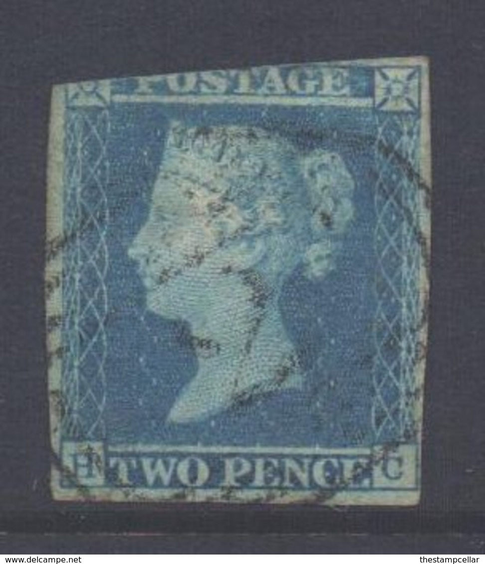 GB Scott 4 - SG13, 1841 Victoria 2d Blue Used - Oblitérés