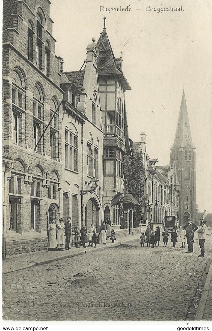 Ruysselede Bruggestraat Feldpost  (1444) - Tielt