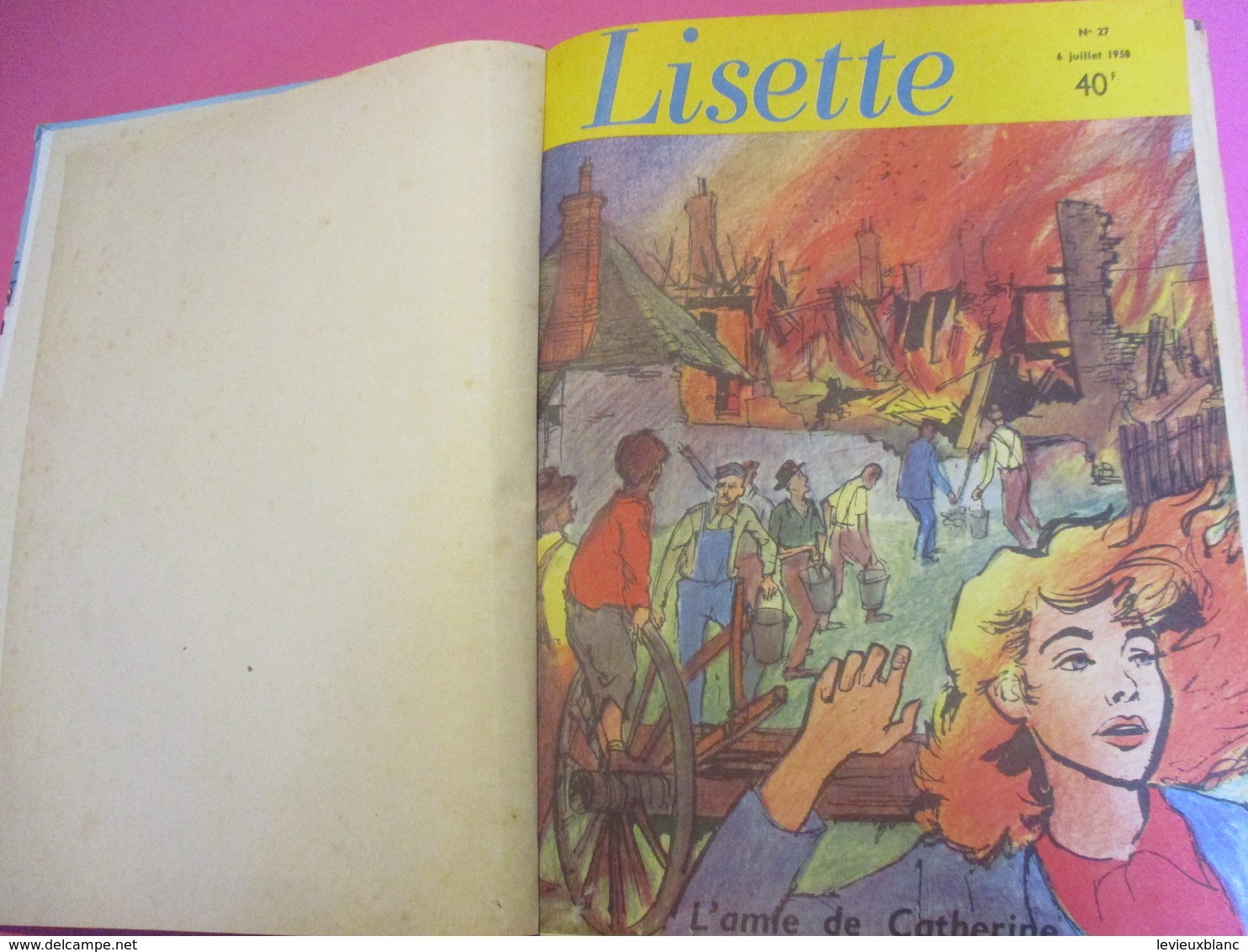 Hebdomadaire / LISETTE/ Album N°39/ / 1958   BD149 - Lisette