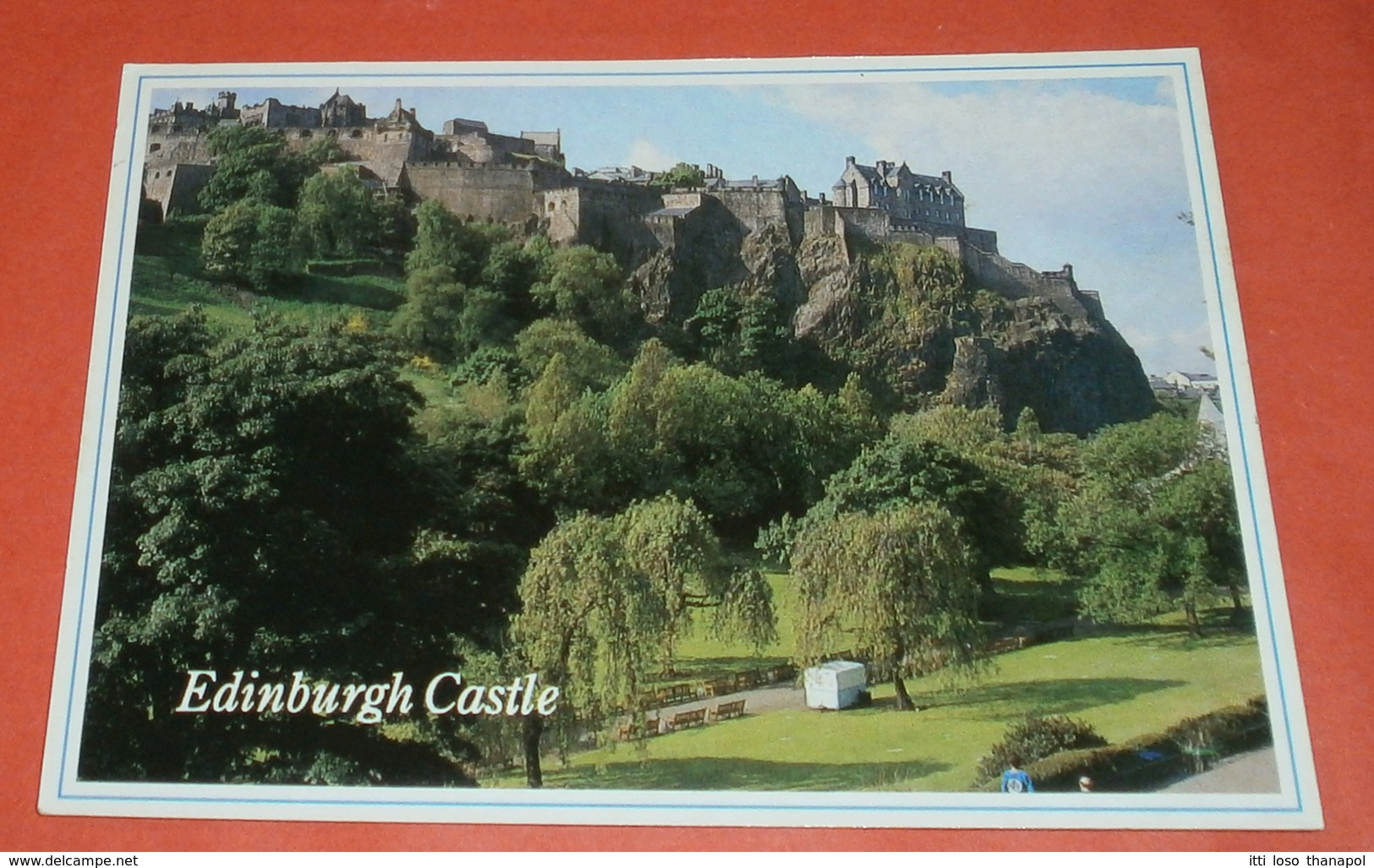 GB UK Used --- Edinburgh Castle (2 Foto)(7105AK) - Midlothian/ Edinburgh